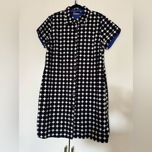 JohnPaulRichard Black and White Polka Dot Dress
